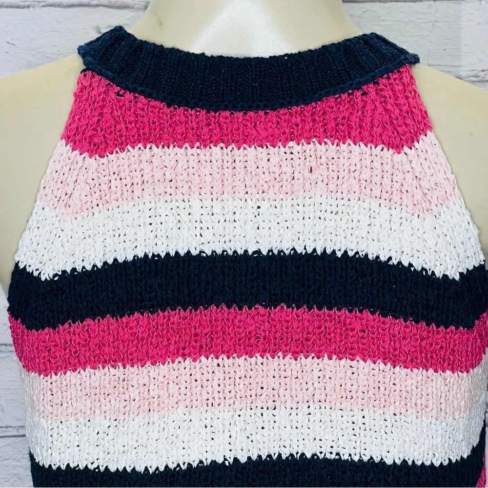 J.Crew Sweater tank in stripe size Small